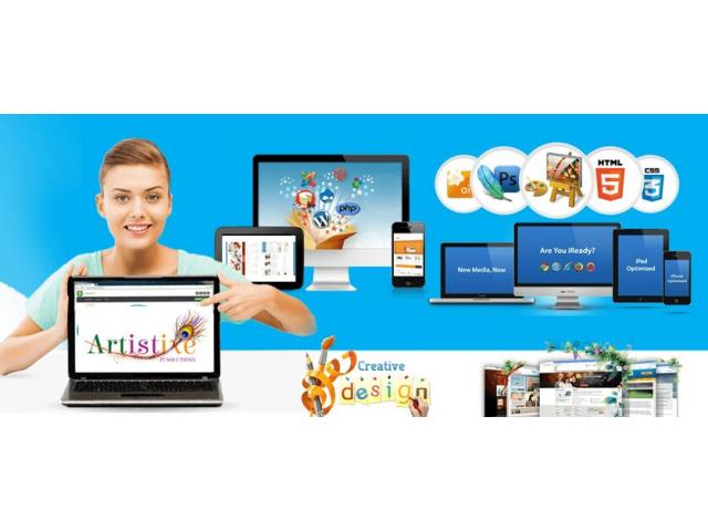 Photo Website design and development Company  | Artistixe IT Solutions image 1/3
