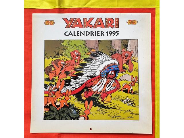 Photo Yakari - calendrier 1995 image 1/6