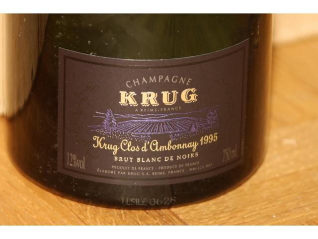Photo 1995 Krug Champagne Clos d'Ambonnay image 2/4