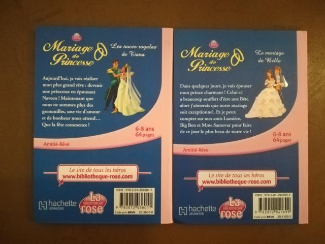 Photo 2 Livres « Mariage de Princesses » Disney image 2/2