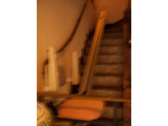 Photo 2ème monte-escalier avec siège, sur rail de 3,90M de long image 2/3