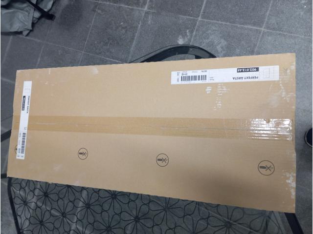 Photo 3 panneaux IKEA Perfekt Arsta blanc mat 76 cm x 35 cm image 2/3