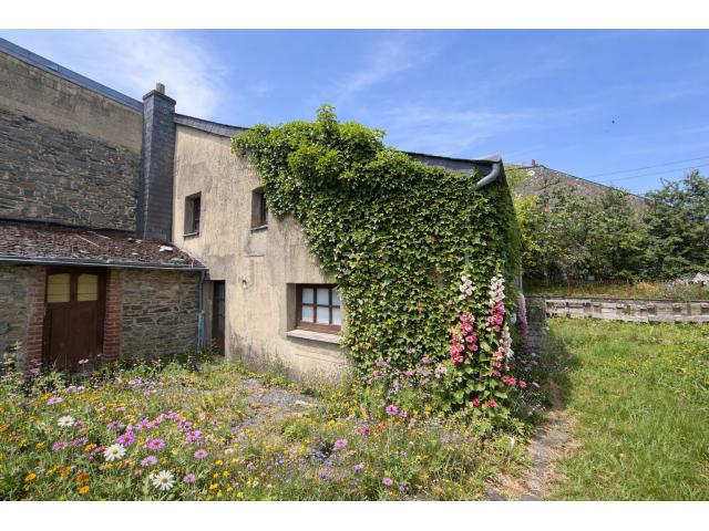 Photo 6880 Bertrix : charmante maison en pierres, à rénover, avec jardin. image 2/6