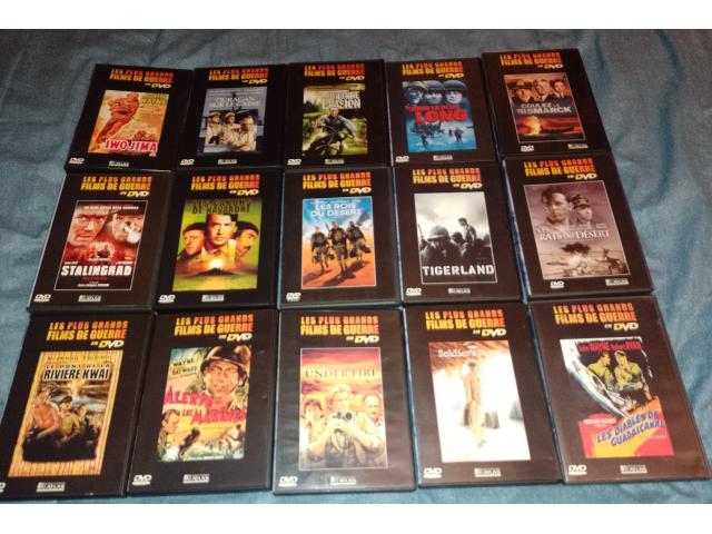 Photo A vendre lot de 30 DVD collection les plus grands films de guerres image 2/3
