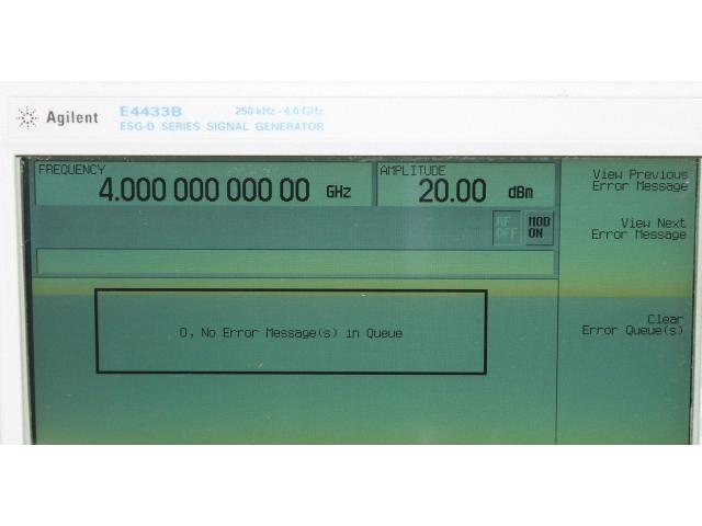 Photo Agilent E4433B ESG-D générateur de signal image 2/2