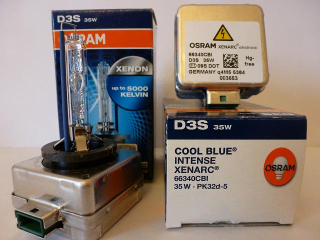Photo AMPOULES OSRAM  XENON  D3S  Cool  blue  intense 5000 K . image 2/3