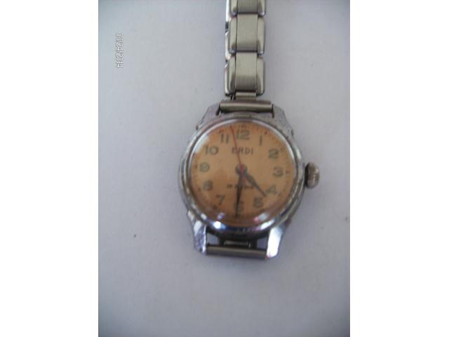 Photo ancienne montre ERDI 16 RUBIS image 2/3