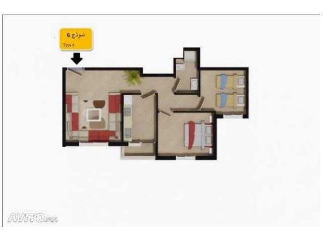 Photo Appartement 54 m2 image 2/5