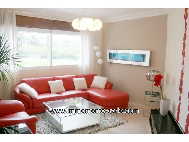 Photo Appartement meublé avec terrasse à louer à Hay Riad Rabat image 2/3