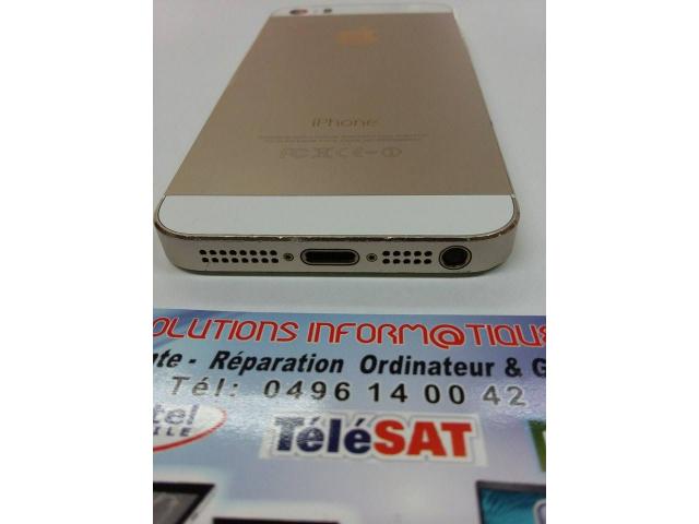 Photo Apple iPhone 5S Gold 16Gb d'occasion image 2/5