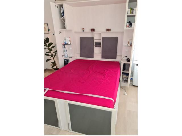 Photo ARLITEC - Lit escamotable double avec placards image 2/2