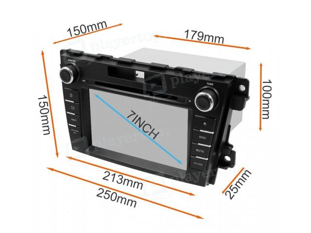 Photo AUTORADIO MAZDA CX-7 GPS ANDROID image 2/6