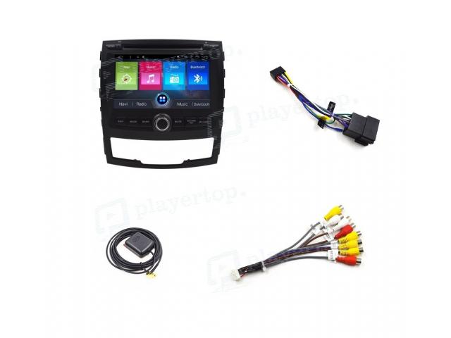 Photo AUTORADIO SSANGYONG KORANDO GPS ANDROID image 2/6