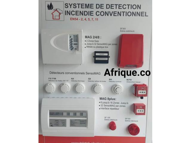 Photo Bamako détection incendie Teletek Mali sécurité électronique image 2/3