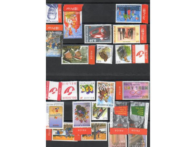 Photo Belgique timbres de l' année 2003 image 2/2