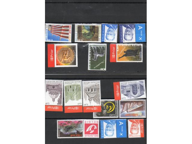 Photo Belgique timbres de l' année 2004 image 2/2