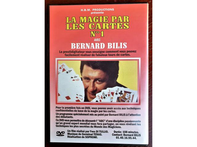 Photo Bernard Bilis - La Magie par les cartes N° 1 -  DVD image 2/2