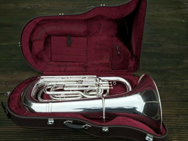 Photo Besson Sovereign BE994-2 BBb Tuba-Silver image 2/4