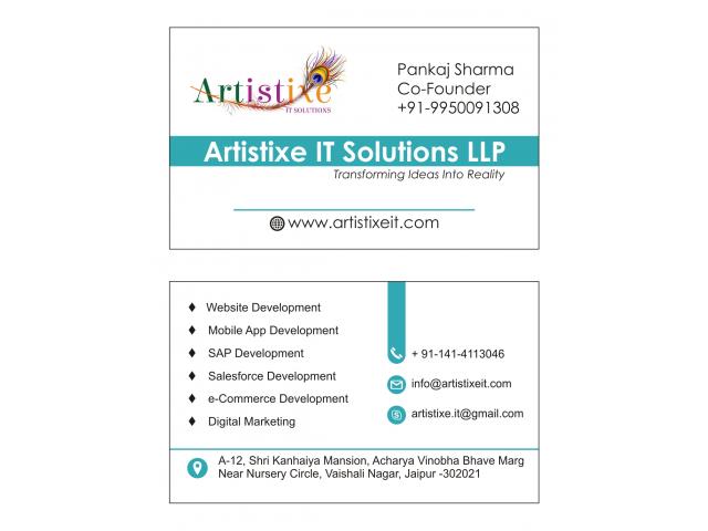 Photo Best website development  Company  | Artistixe IT Solutions image 2/3