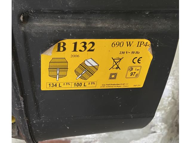Photo Bétonnière électrique image 2/2
