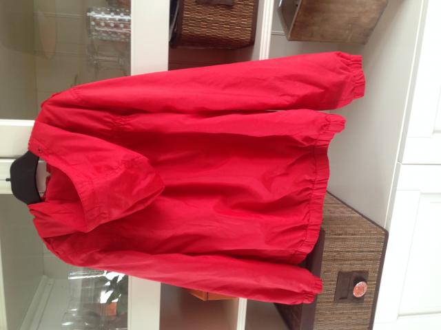 Photo BLOUSON /COUPE VENT ZARA KIDS ROUGE 7/8 ANS image 2/2