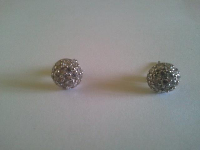 Photo boucle d'oreille en argent image 2/2