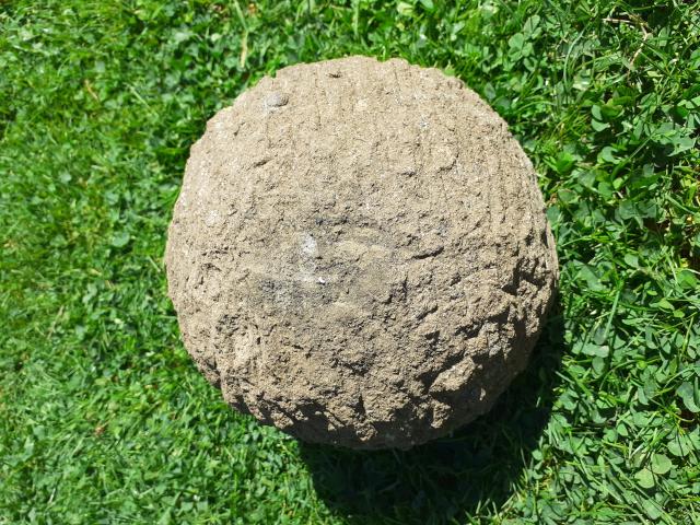 Photo BOULE DECORATIVE EN PIERRE NATURELLE DIAM 20 CM image 2/6
