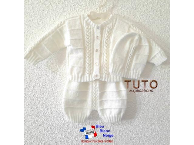 Photo Boutique layette bébé et PATRON à tricoter en pdf image 2/5
