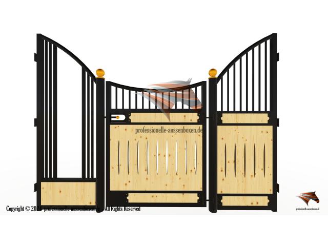 Photo Box intérieur pour chevaux - Portes intérieures pour écuries, Portes pour boxes à chevaux, image 2/6