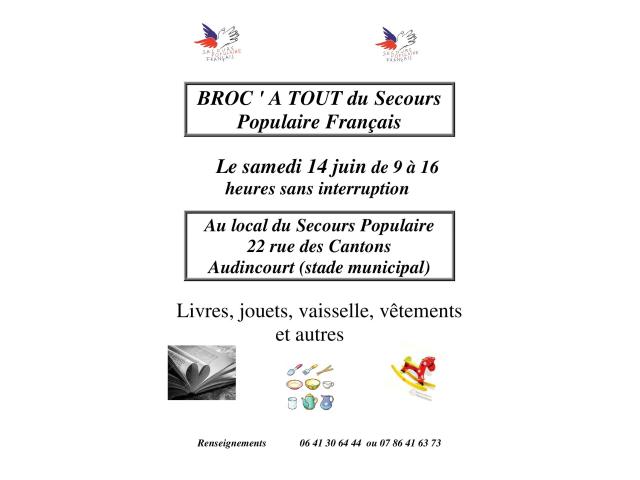Photo Broc à Tout du Secours Populaire image 2/2