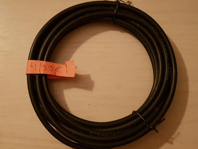 Photo Câble de  5 M pour télé coditel couleurs noir image 2/2