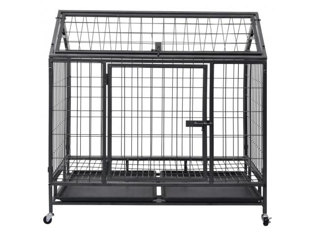 Photo Cage mobile pratique Maison cage chien cage chat cage intérieur cage voiture cage transport propreté image 2/3