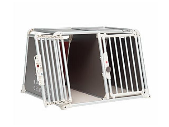Photo Cage transport double XXL en alu SOLIDE cage chien double cage alu cage transport alu cage chat Cage image 2/3