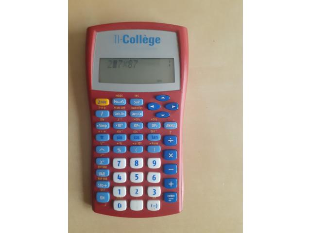 Photo Calculatrice Texas Instruments Collège image 2/3