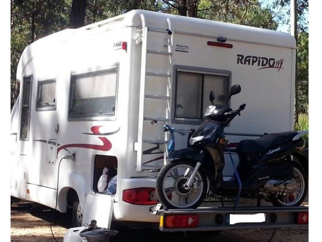 Photo Camping car RAPIDO 746 C ALKO avec porte motoscooter image 2/3