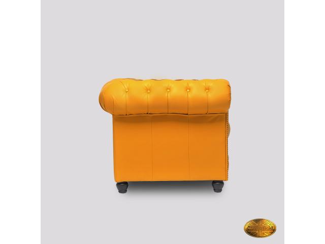 Photo Canapé Chesterfield Brighton FT 2 places Jaune image 2/4