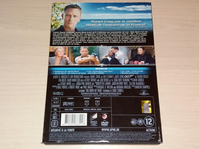 Photo Casino royale dvd cover image 2/2