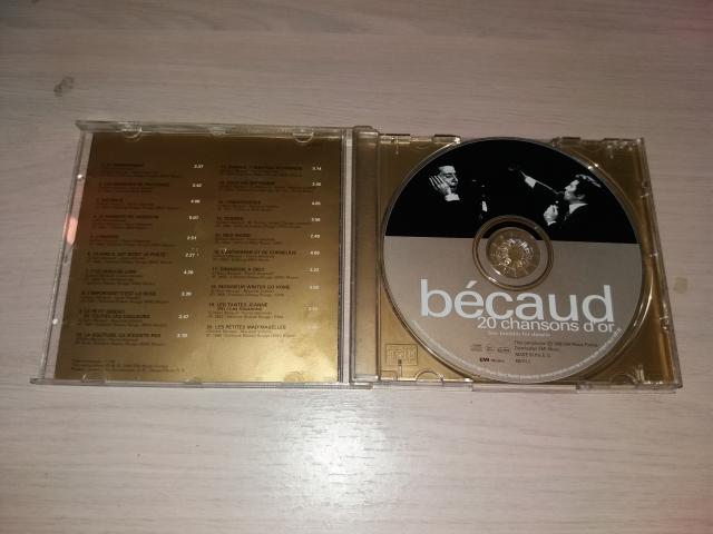 Photo cd audio bécaud 20 chansons d'or image 2/3