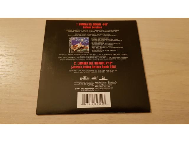 Photo cd audio eros ramazzotti l'ombra del gigante image 2/2