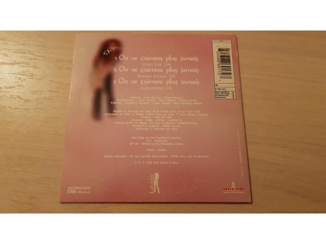 Photo Cd audio larusso on ne s'aimera plus jamais image 2/2