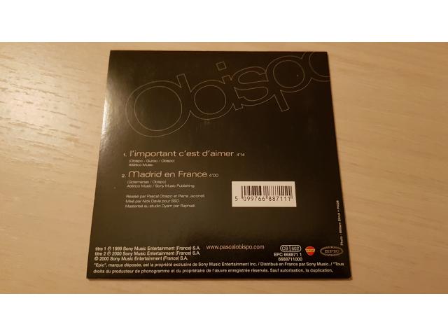 Photo cd audio Pascal Obispo image 2/2