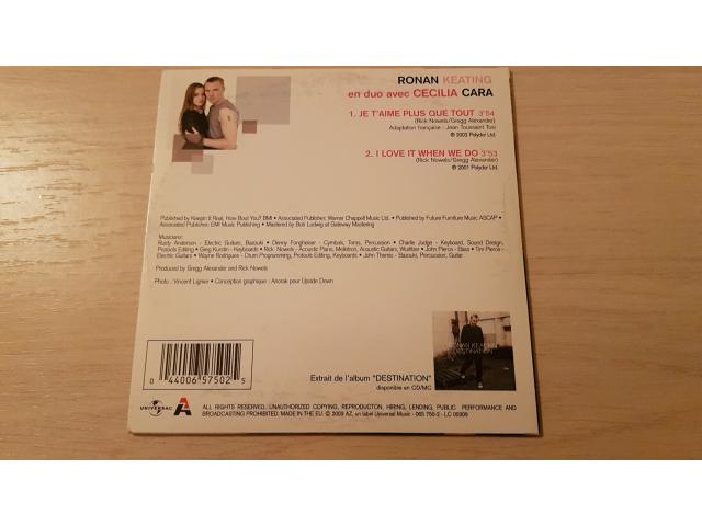Photo cd audio Ronan keating et ceclilia cara image 2/2