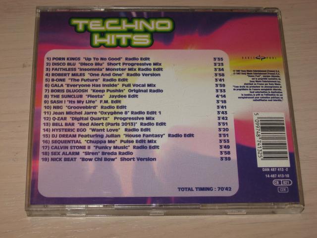 Photo cd audio techno hits image 2/2