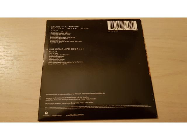 Photo cd audio u2 stuck in a moment you can't get out of image 2/2