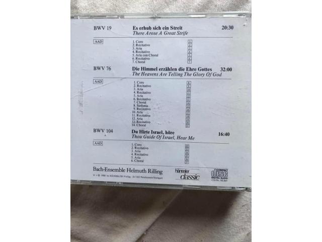 Photo CD Bach Ensemble Helmut Rilling, La cantate de Bach 13 image 2/2