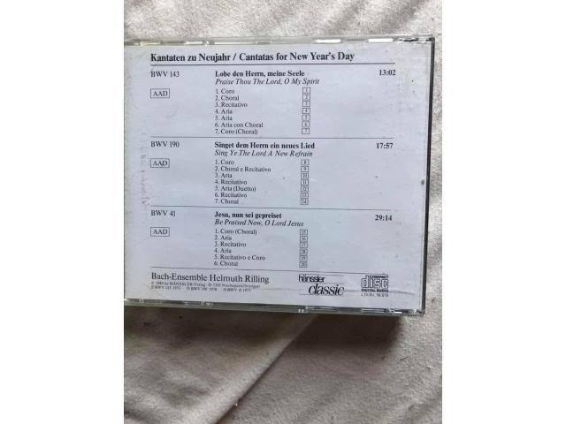 Photo CD Bach Ensemble Helmut Rilling, La cantate de Bach 18 image 2/2