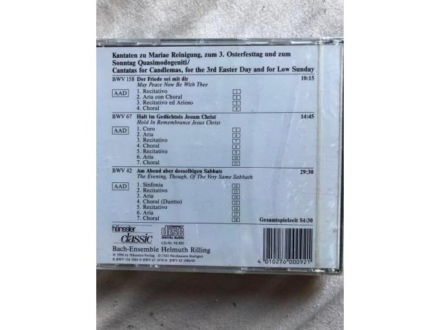 Photo CD Bach Ensemble Helmut Rilling, La cantate de Bach 30 image 2/2