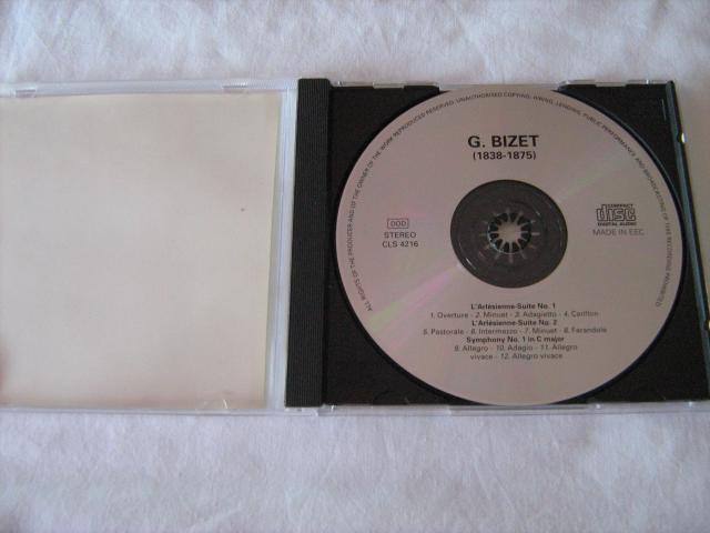 Photo CD Bizet Symphonie n° 1 et L'Arlésienne image 2/3