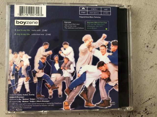 Photo CD Boyzone, Key to my life image 2/2