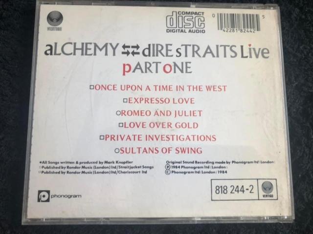 Photo CD Dire Straits live, Alchemy part I image 2/2